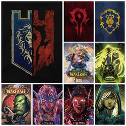 World of Warcraft Hero 5d diament malarstwo krzyż zestaw do szycia wzór Windrunner plakat na ścianę mozaika rękodzieło prezent wystrój