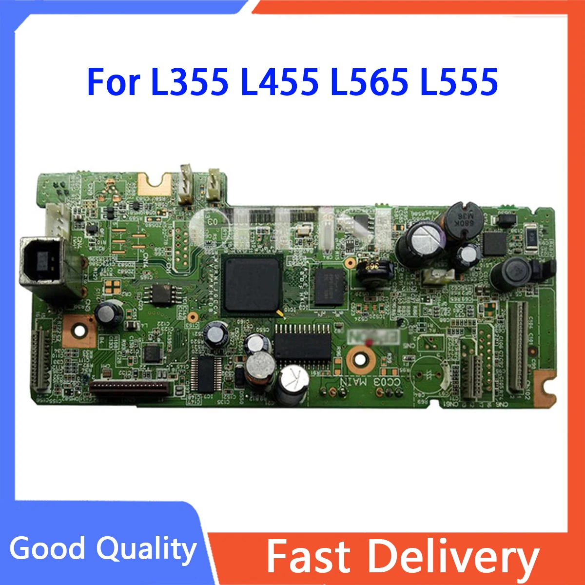 1PCS X Original Formatter Board For Epson L455 L565 L555 L355 2140861 2158979 2140863 in printer parts on sale