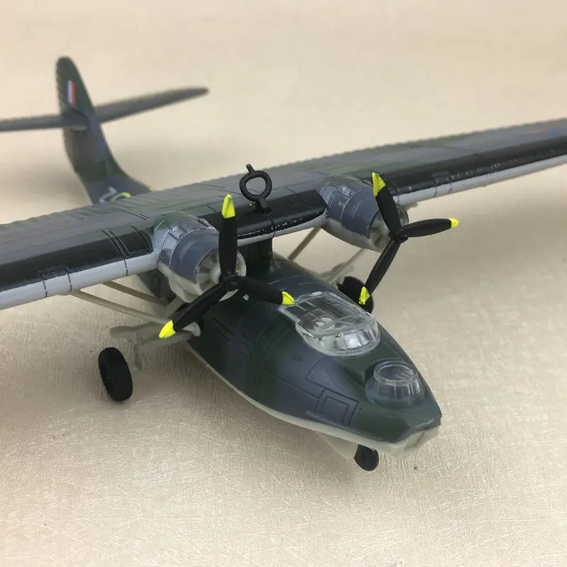 1/144 novo especial de metal fundido Pby-5 simulação hidroavião modelo móveis exibição coleção brinquedos para crianças