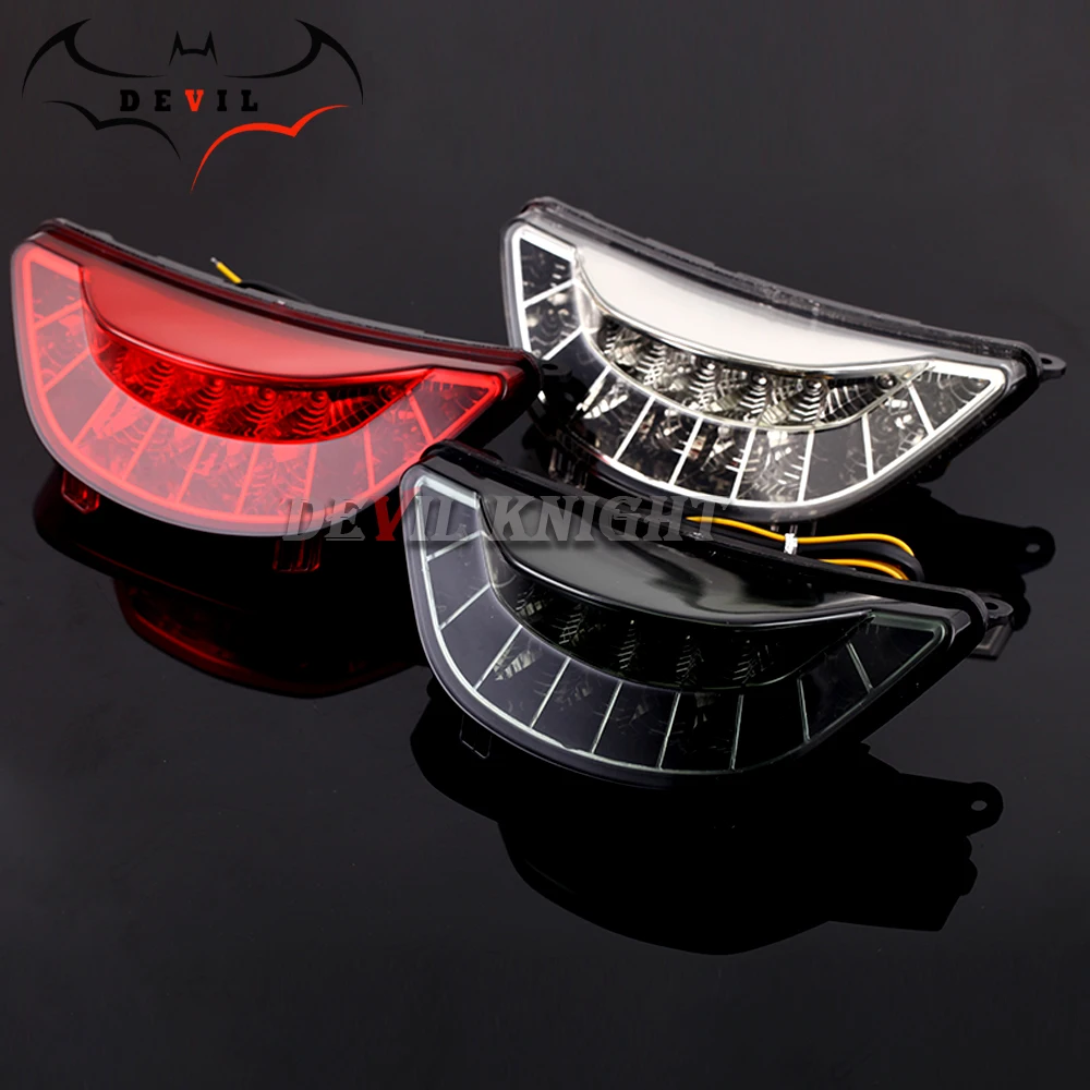 For YAHAMA V MAX1700 V-MAX1700 2009 2010 2011 2012 2013 Rear Tail Light Brake Turn Signals Integrated LED Light Motorcycle light