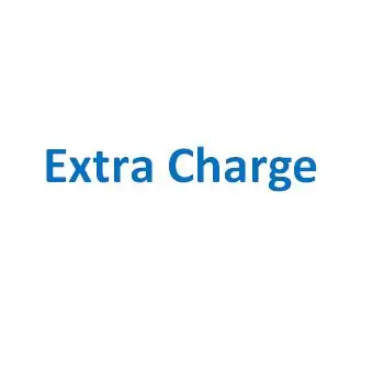 

Extra Fee, shipping charge, customized service