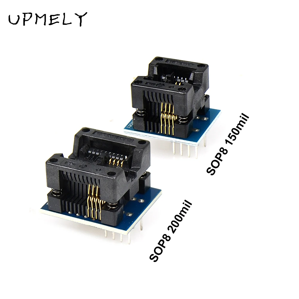 6pcs TSSOP28 SSOP28 SOP28-DIP28 Adapter SOP20 SOP16 SOP8 150/200mil to DIP8 Chip Compatible TSSOP20 SSOP20 TSSOP8 Socket