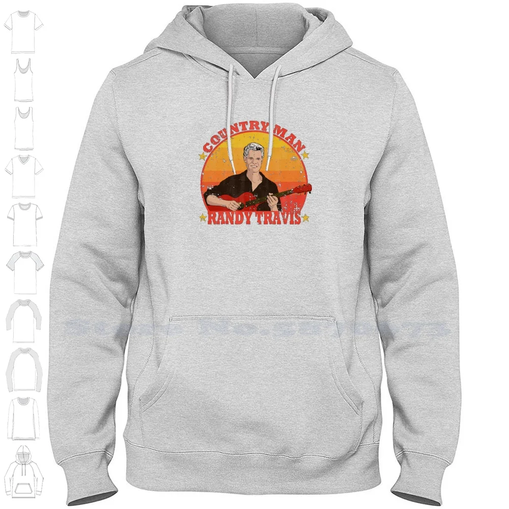 Randy Travis Streetwear Sport Hoodie Sweatshirt Country Man Randy Travis