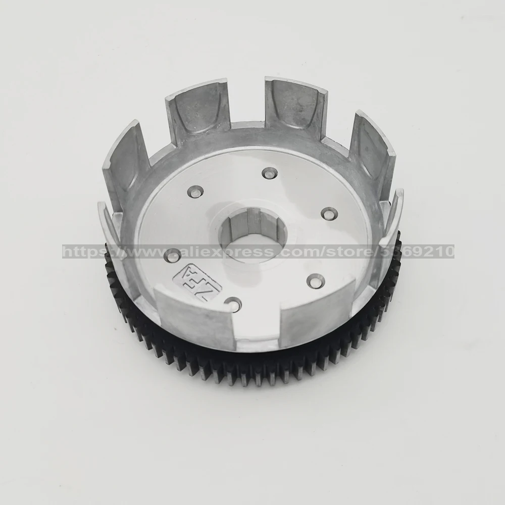 Motorcycle Clutch Basket for HONDA CG125 73T Spare Parts