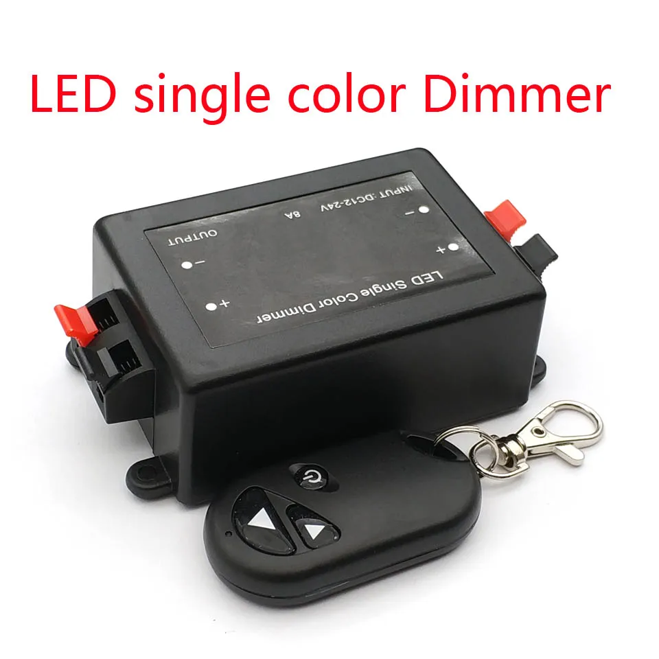 DC 12V-24V RF Wireless Remote LED single color Dimmer