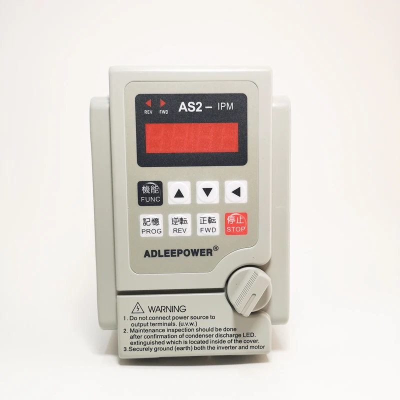 Inversor As2104 Linha de Montagem do Motor Velocidade As2-ipm 220v0. 4kw