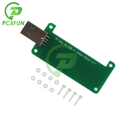 For Raspberry Pi Zero 1.3/W Bad USB Converter Expansion Board For Raspberry Pi Zero W USB-A Addon Board V1.1 for Arduino