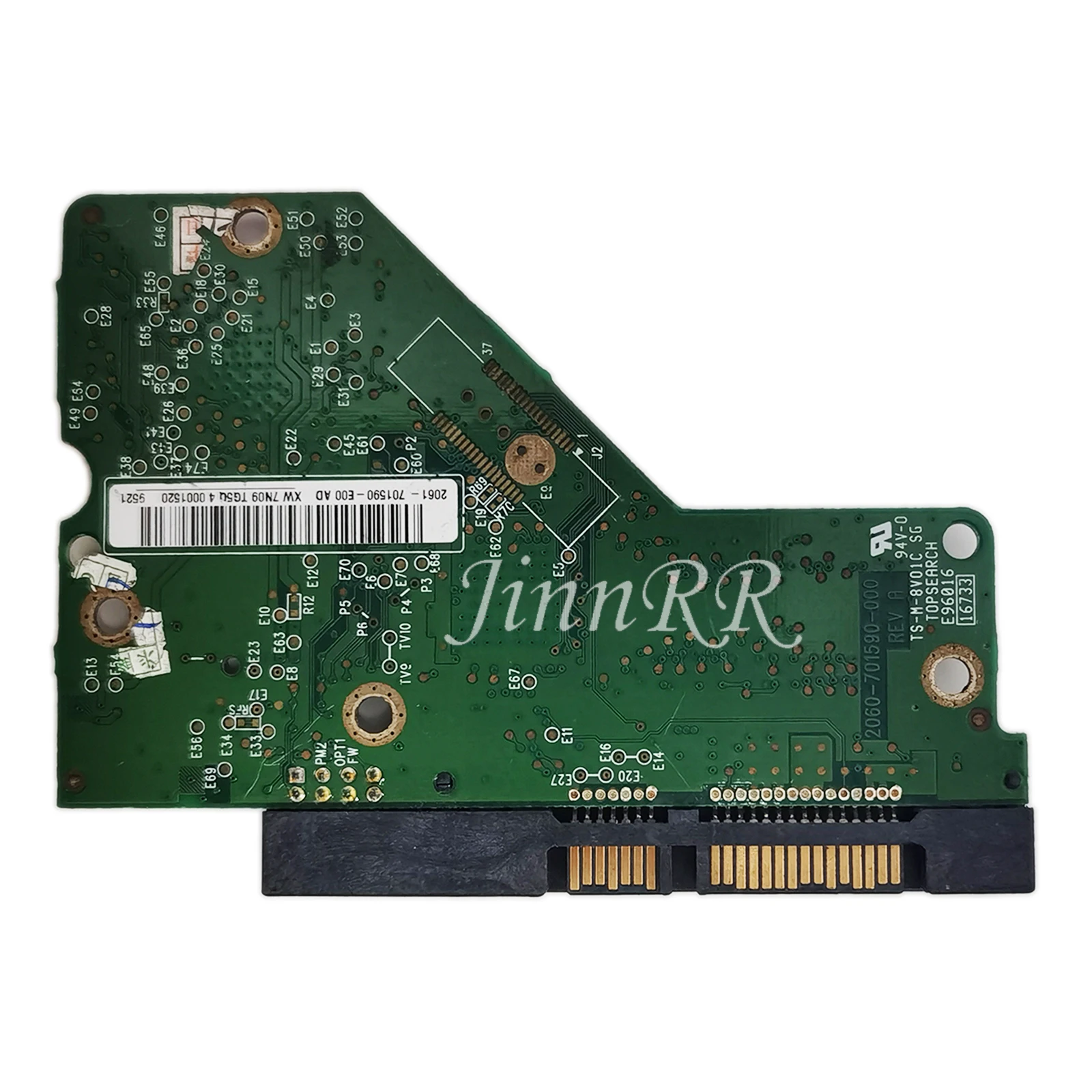 Placa lógica PCB HDD 100% Original, buena prueba, 2060-701590-000 REV A para WD 3,5 SATA, reparación de disco duro, recuperación de datos