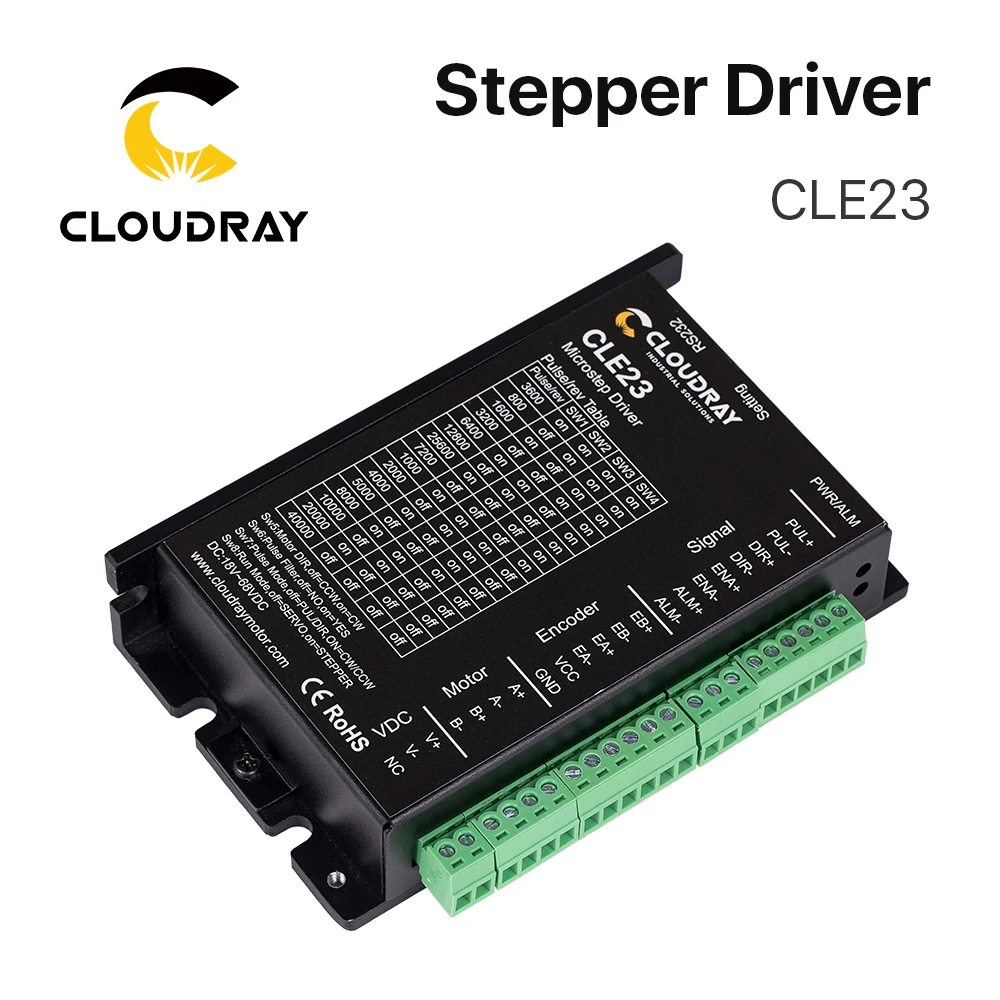 Cloudray Nema 23 Digital Closed Loop Stepper Motor Driver Stepper Driver for Nema Stepper Motor 3D Printer Cutting Machine