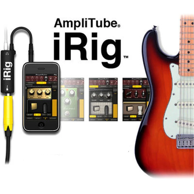 IRIG Guitar Interface Converter The Ultimate Mobile Amplifier and Effects Rig System for Iphone Ipad Ipod Touch IOS