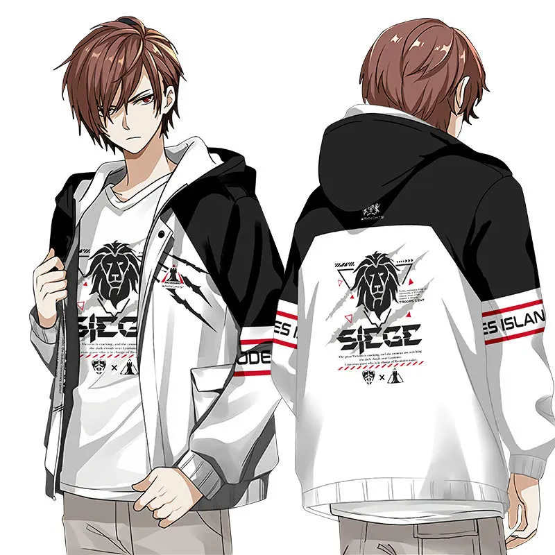 

Game Arknights Rhodes Island Zip Up Hoodie Texas Amiya Nian Chen Lappland Exusiai W Skadi Cosplay Zipper Hooded Jacket Outerwear