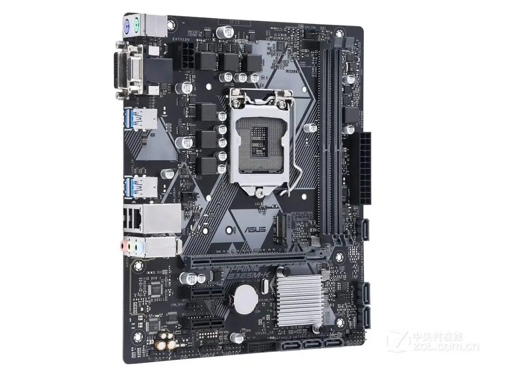  Asus PRIME B365M-K Desktop Motherboard B365 Socket LGA 1151 For i3 i5 i7 DDR4 32GB USB3.0 DVI Micro ATX Used