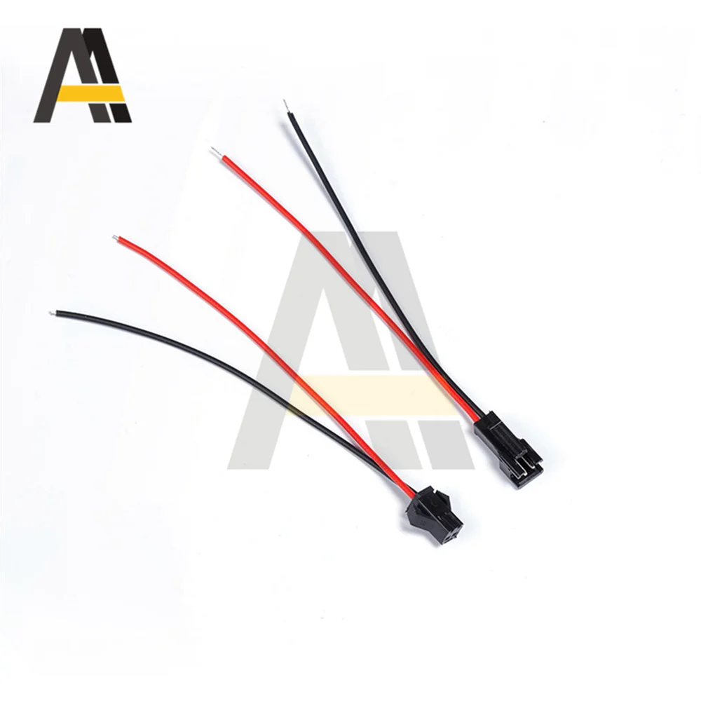 5Pairs 30cm JST SM 2P 2Pin Plug Socket Male to Female Wire Connector LED Strips Lamp Driver Connectors Quick Adapter