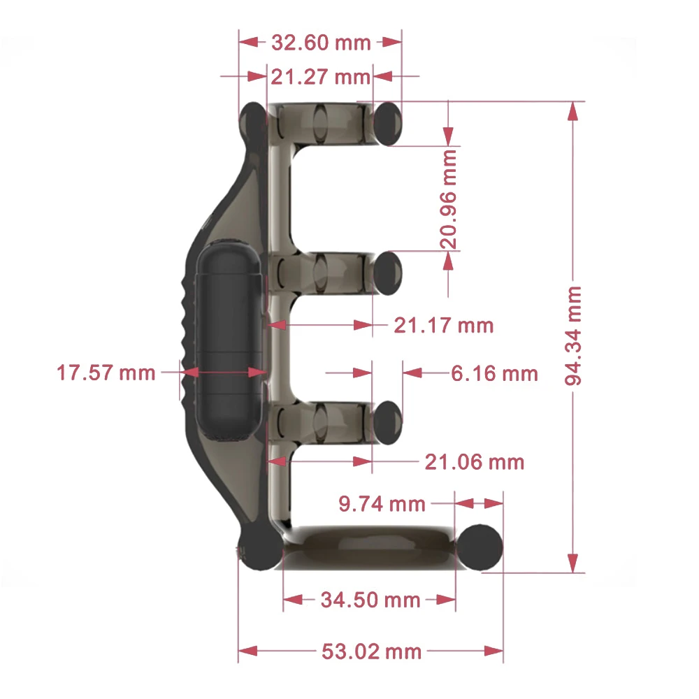 Männliche Penis ringe vibrierende Ärmel Penis ring für verzögerte Ejakulation Penis g Punkt Vibratoren Schwanz vergrößerung Extender für Männer