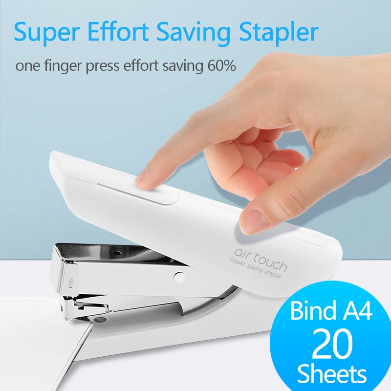 1pcs Portable Quality Stapler Effortless Stapler Save Effort Binding Machine School Paper Staplers Office Bookbinding Supplies