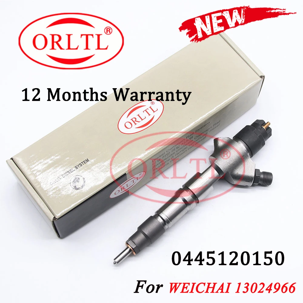 

0 4445 120 150 Common Rail Fuel Pump Dispenser Injector 0445120150 0445 120 150 for WEICHAI WP6 6.2L 170KW 13024966