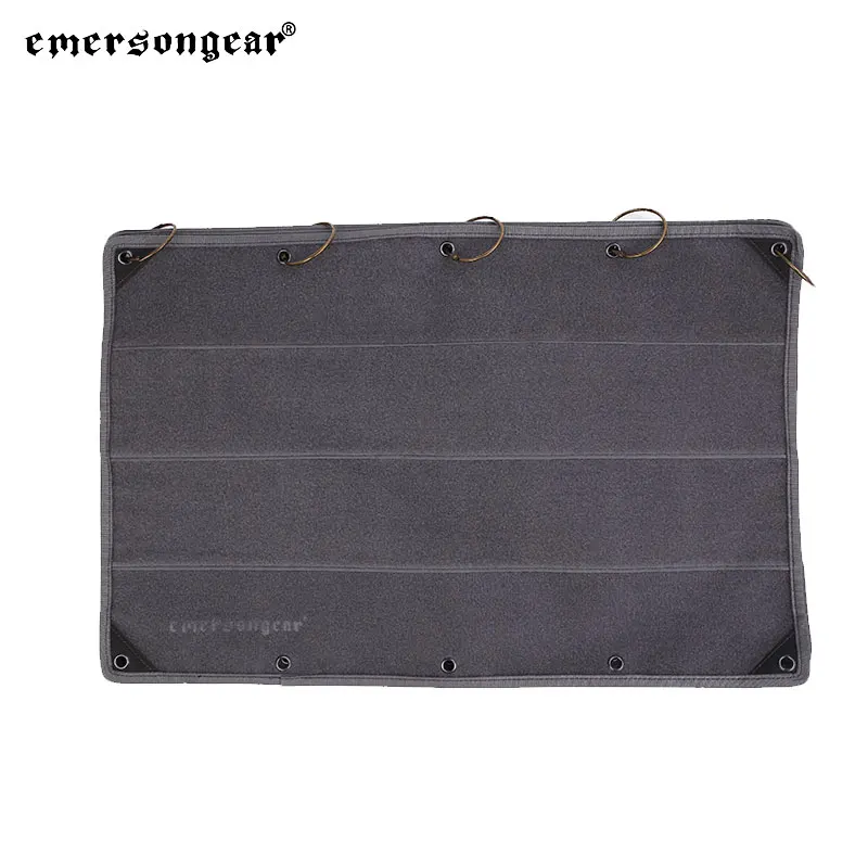 Emersongear Tactical Patch Album Collection Book Morale Chapter Storage Panel Badge Pouch Hunting Casual Collect EM9371 Nylon