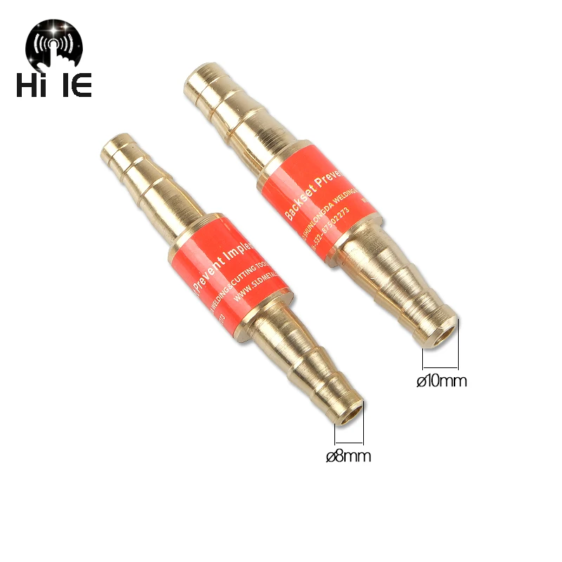 1pcs Pipe Flashback Arrestors Of Acetylene Liquefied Gas Propane & Oxygen Fuel  Check Valve Safety Valve