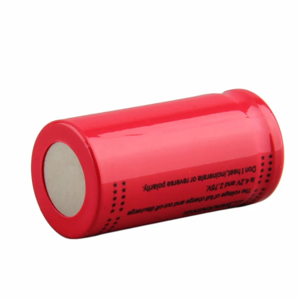 Pin 16340 3.7V 2800MAh 16340 CR123A Pin Sạc 3.7V CR123 Cho Bút Laser LED Đèn Pin 16340 Battria EU Sạc