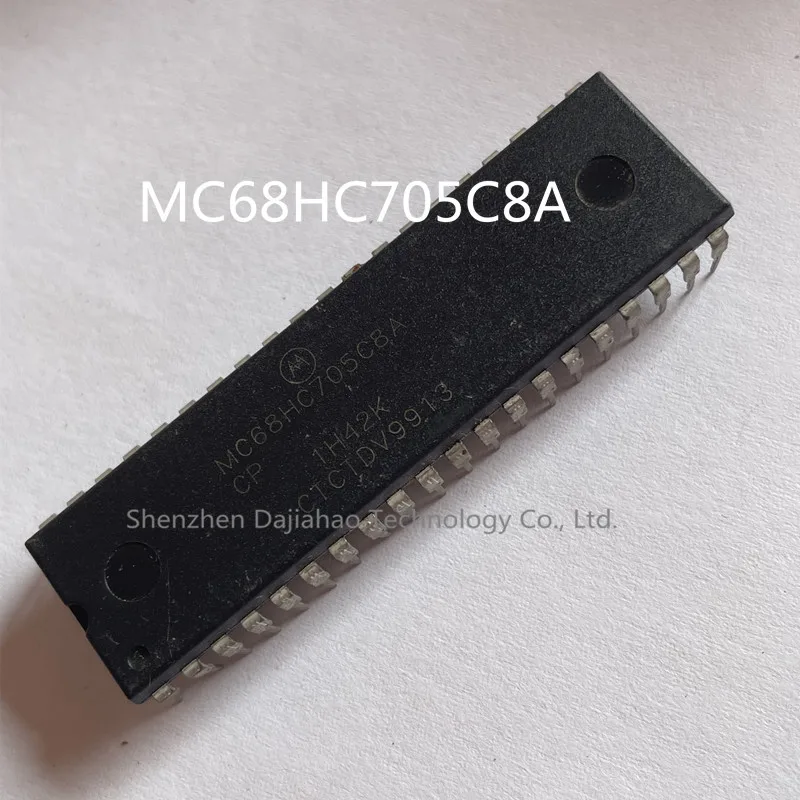 1 pçs/lote mc68hc705c8a dip mc68hc705c8acp ic chips em estoque