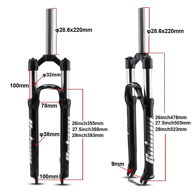 27.5 coil fork sale