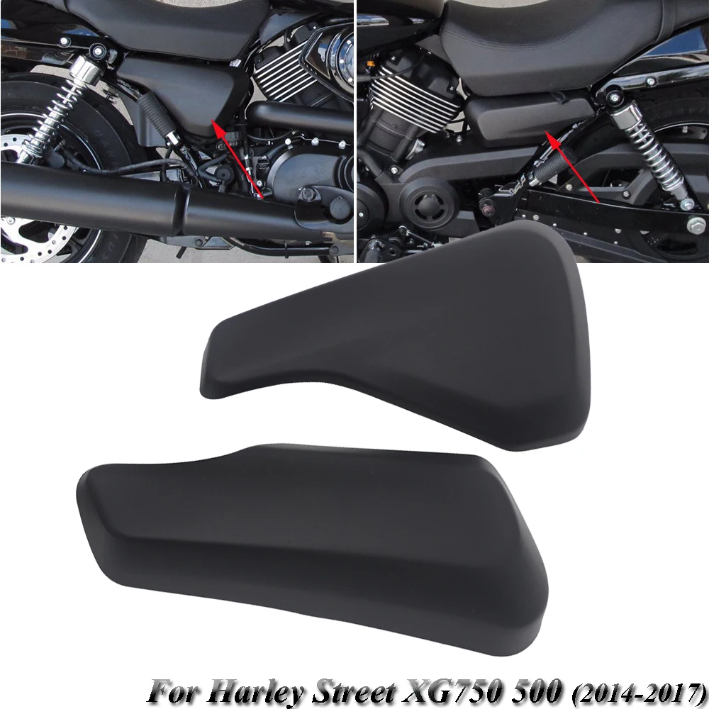 

ABS For Harley Street XG750 XG 750 xg750 xg 750 2014 2015 2016 2017 2018 Motorcycle Battery Side Fairing Covers Battery Cover