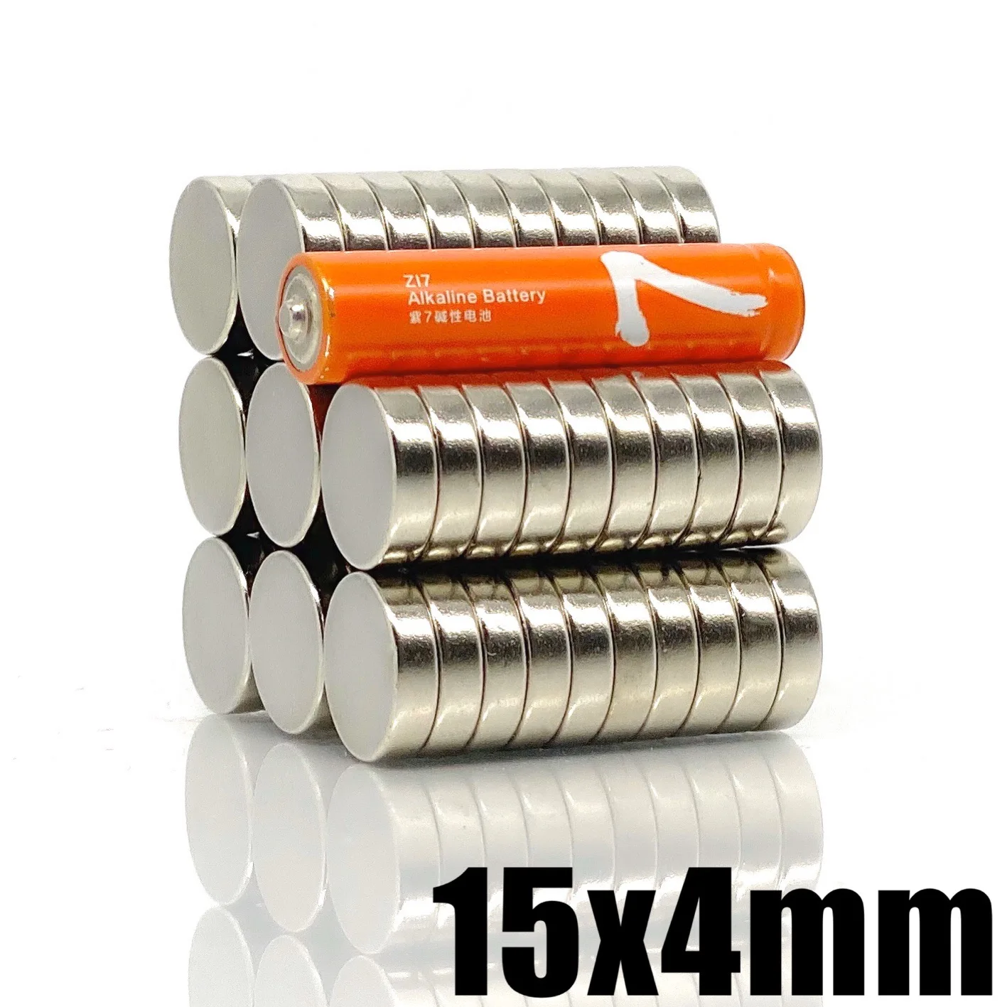 5/10/20/50Pcs 15x4 mm Strong Cylinder Rare Earth Magnet 15mmx4mm Round Neodymium Magnets 15x4mm Mini Small Magnet 15*4