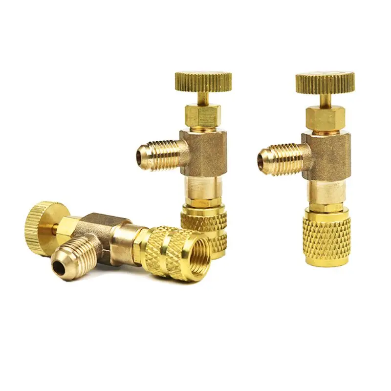 MEXI Replace Refrigeration Valve R22/R410 Refrigeration Charging Adapter Connector Liquid Addition Accessories Air Conditioning