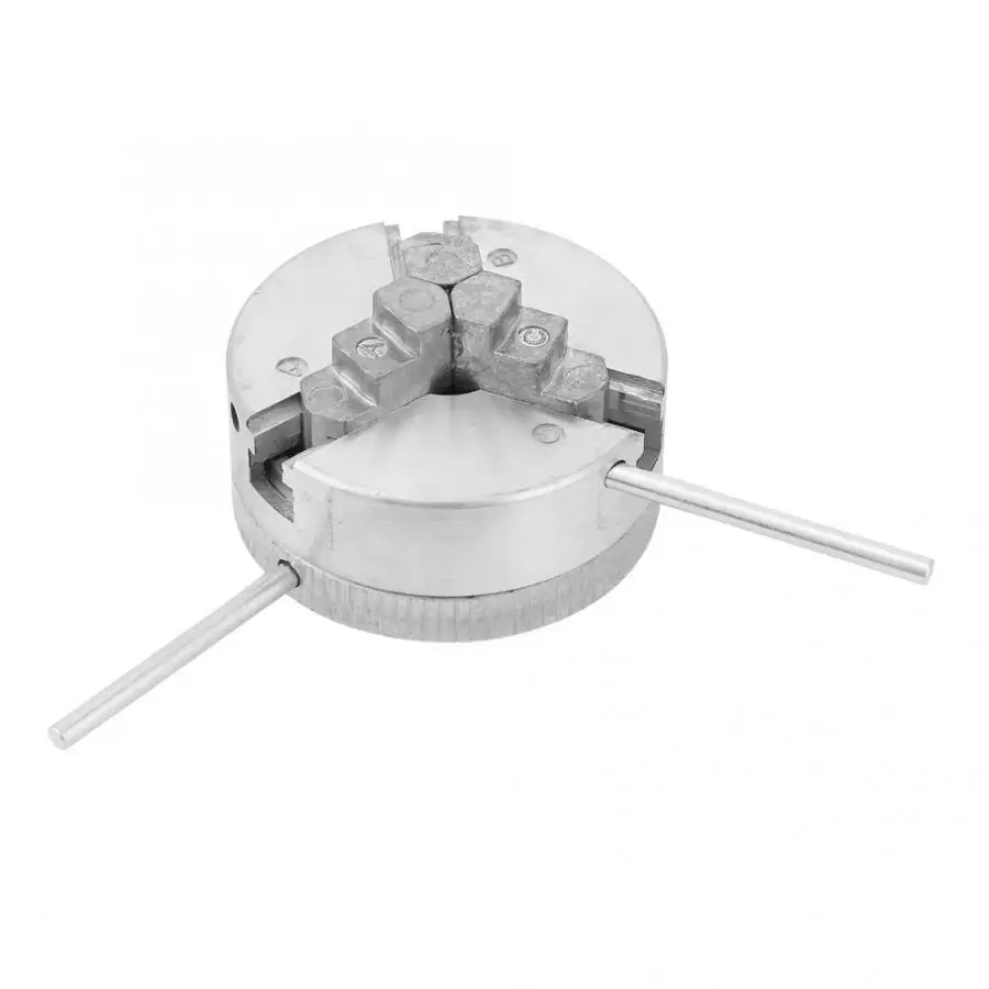 Mini portabrocas Z011 de aleación de Zinc, accesorios de 3 mordazas para torno de Metal, piezas CNC, torno mecánico de alta calidad, 1 ud.