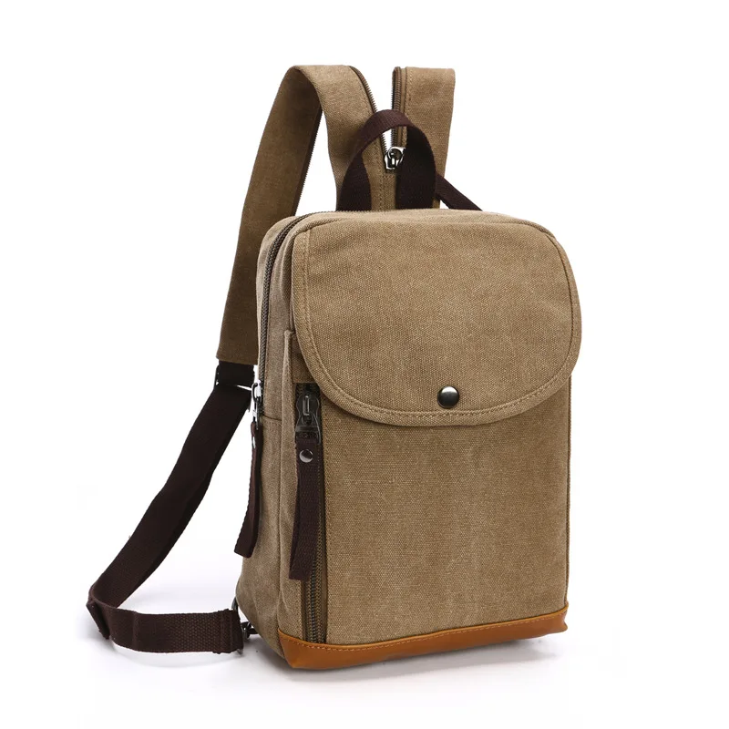 Slim Backpacks Women Multifunction Mochila Pockets Top Quality Canvas Urban Classic Small Brief Ipad Bags Brief 2023 Simple