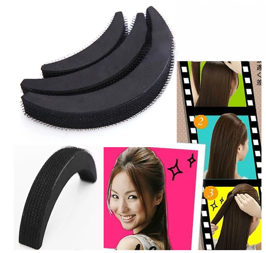 3 قطعة/المجموعة الإسفنج النايلون مشبك شعر أغطية الرأس الانفجارات دبابيس الشعر تصفيف الشعر ، لتقوم بها بنفسك تصفيف غطاء الرأس باريت الشعر