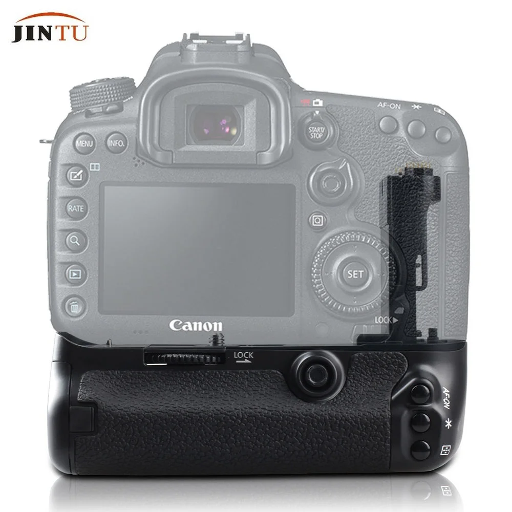 

JINTU Deluxe Power Grip for Canon EOS 5D Mark III - AA Battery Tray - Contact Cover - JINTU 1 Year Limited Warranty