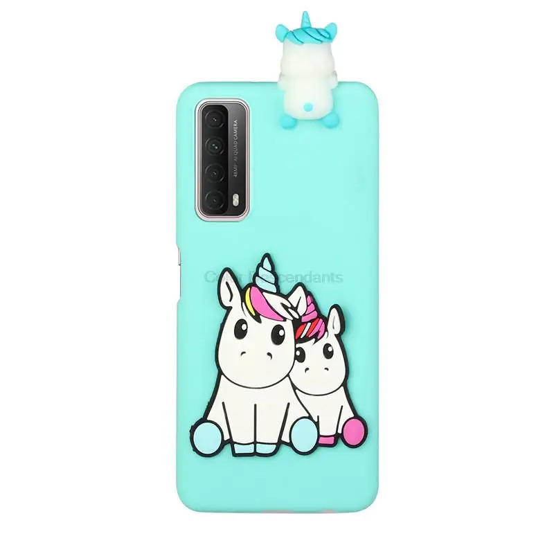 3D Cute Panda Unicorn Puppy Silicon Phone Case on For Xiaomi Mi 10t Pro Case Funda For Xiaomi Mi 10t Lite Cover Capa Women Child