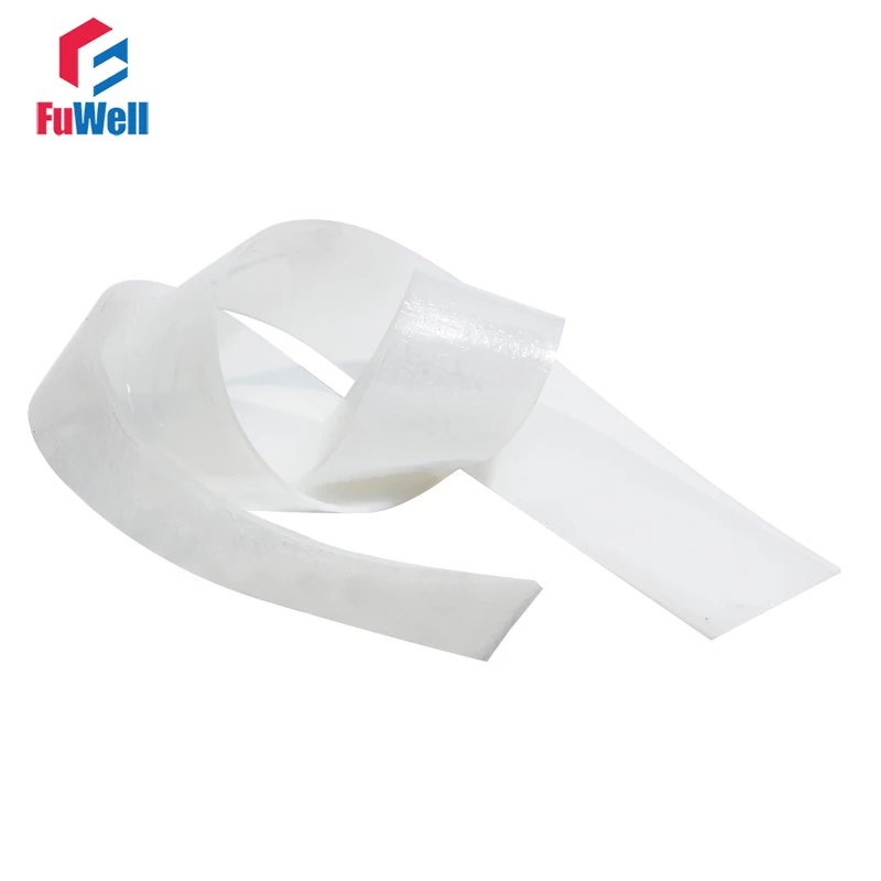 2mm Thickness Silicone Rubber Strip Sheet White Silicon Sealing Strips Heat Resistant VMQ Rubber Gasket Sheet