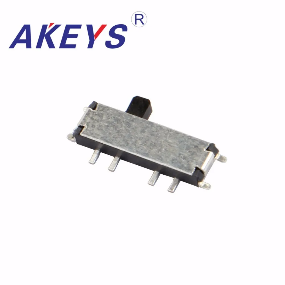 10pcs MSK-13C01 MINI slide switch 1P3T SMT SMD 3Positions 8Pin mini toggle switches micro slide switches with fixed pin MSK-02