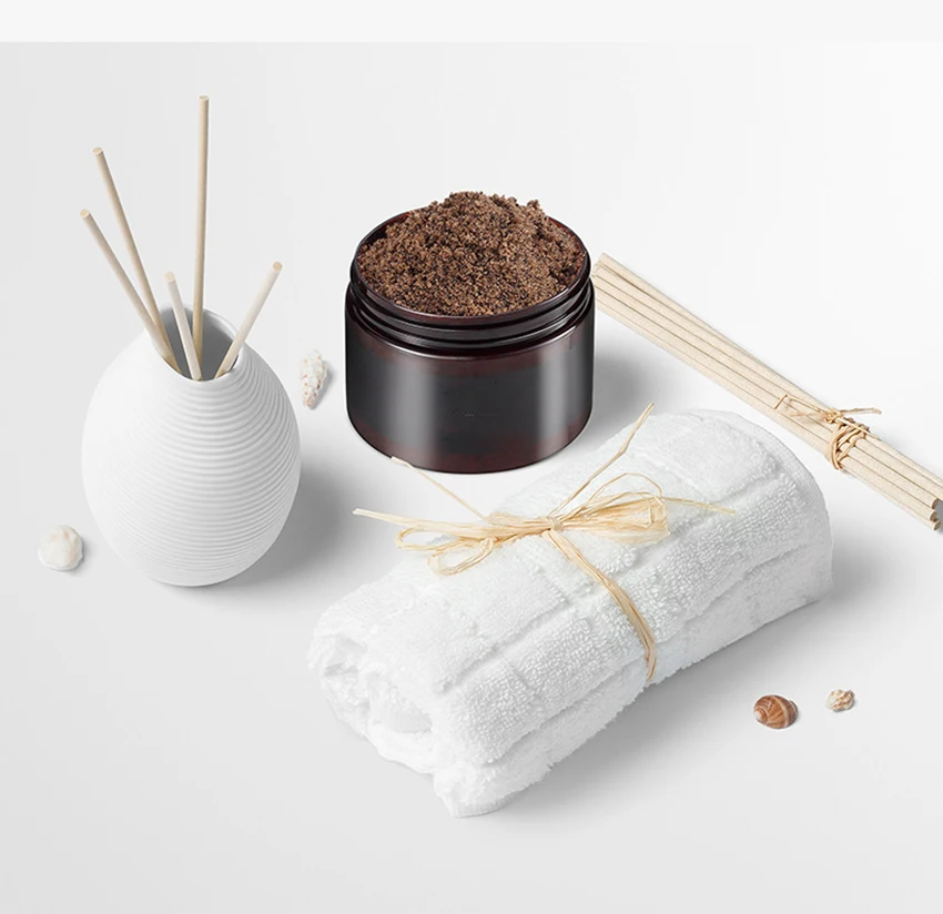 Koffie Body Scrub Exfoliërende Zout Scrub Scrubben Hydrateren Huid, Diepe Reiniging Zeezout Voor Whitening Body Massage Scrub