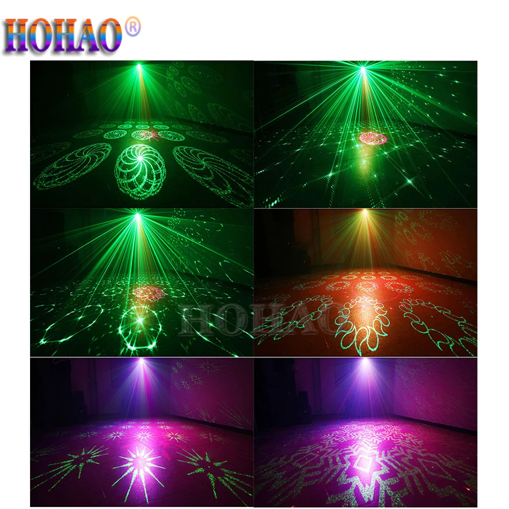 Imagem -04 - Ano Novo Mais Quente Palco Led Strobe Efeito Laser Som Dmx512 Controle Automático dj Disco Ktv Mini Efeito de Luz 2023