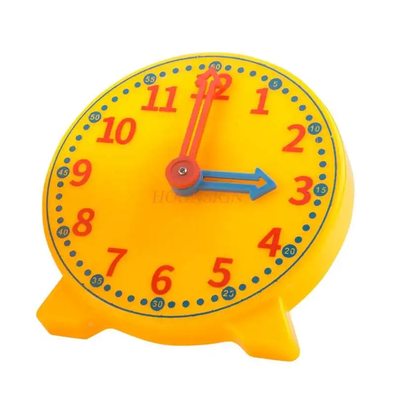 Teaching clock model primary school mathematics table mathematics teaching aids clock two hands linkage