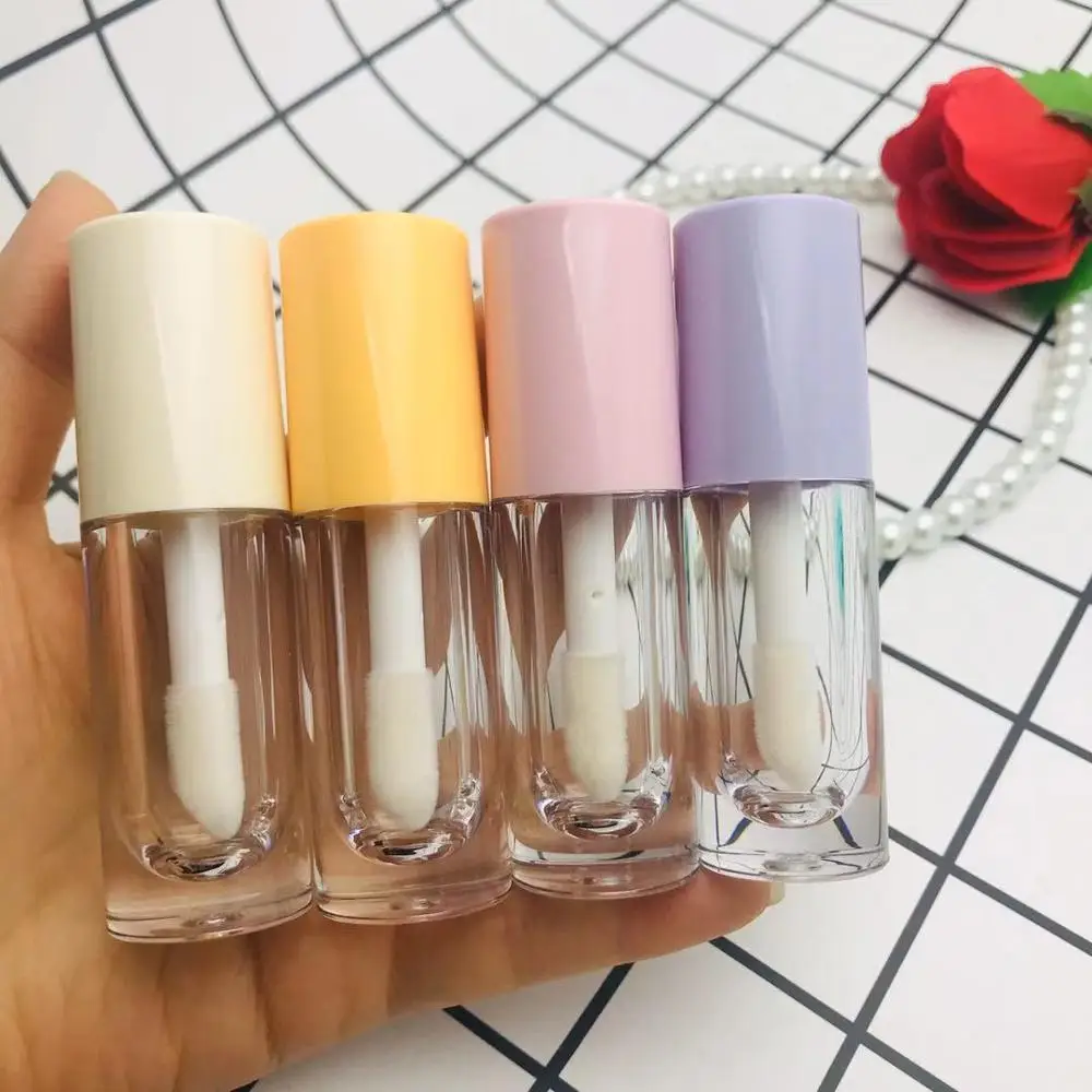 

New 6.5ml Empty Lip Gloss Tubes Lip Glaze tube Thicker Wand Makeup DIY Cosmetic Lipstick Lip Balm Container