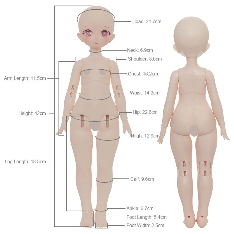 fantasy angel 1/4 BJD Doll Mengmi MSD Resin Toys for Girls Ball Jointed Doll Birthday Christmas Present minifee msd