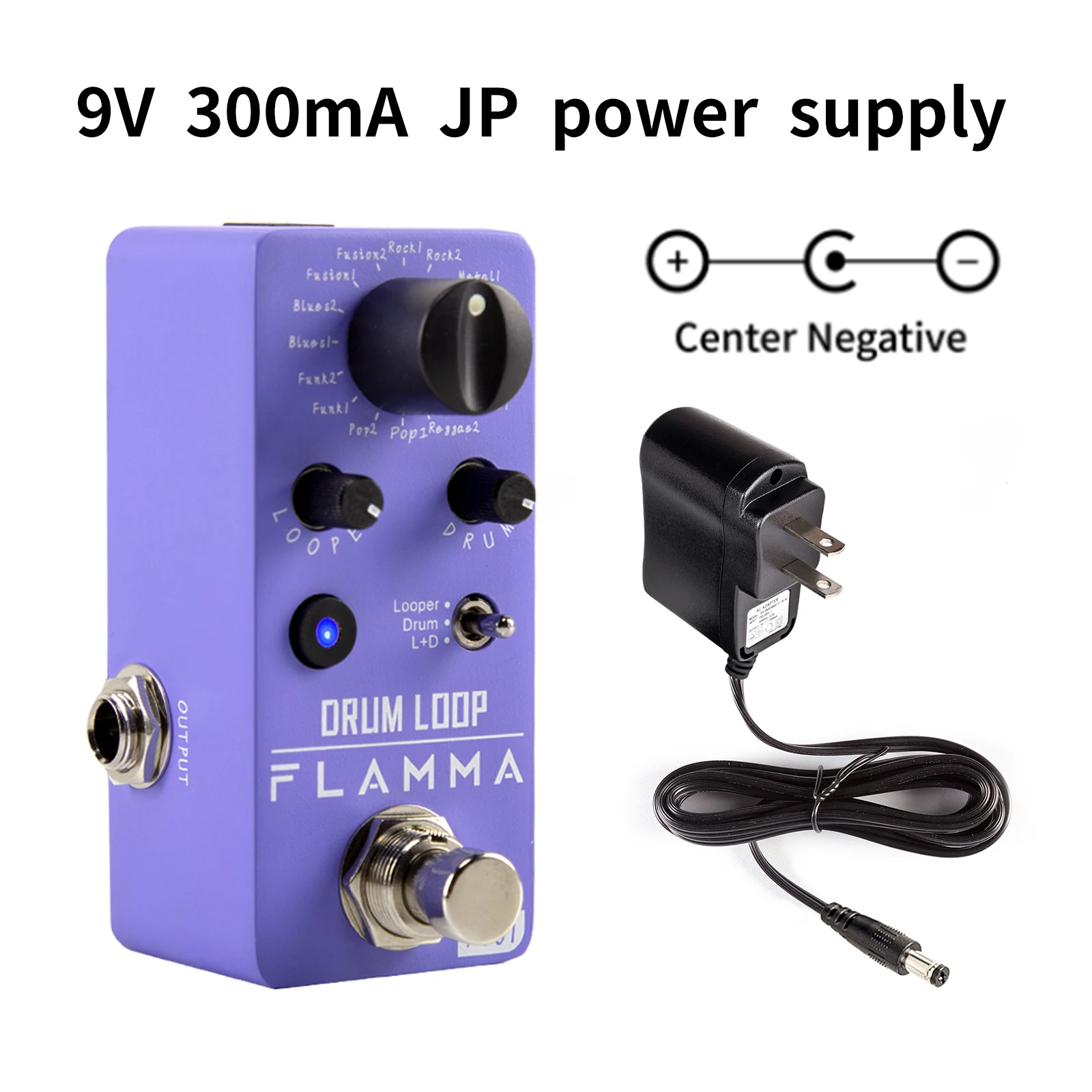 FLAMMA FC01 Drum Looper Pedal Guitar Drum Loop Effects Pedal With