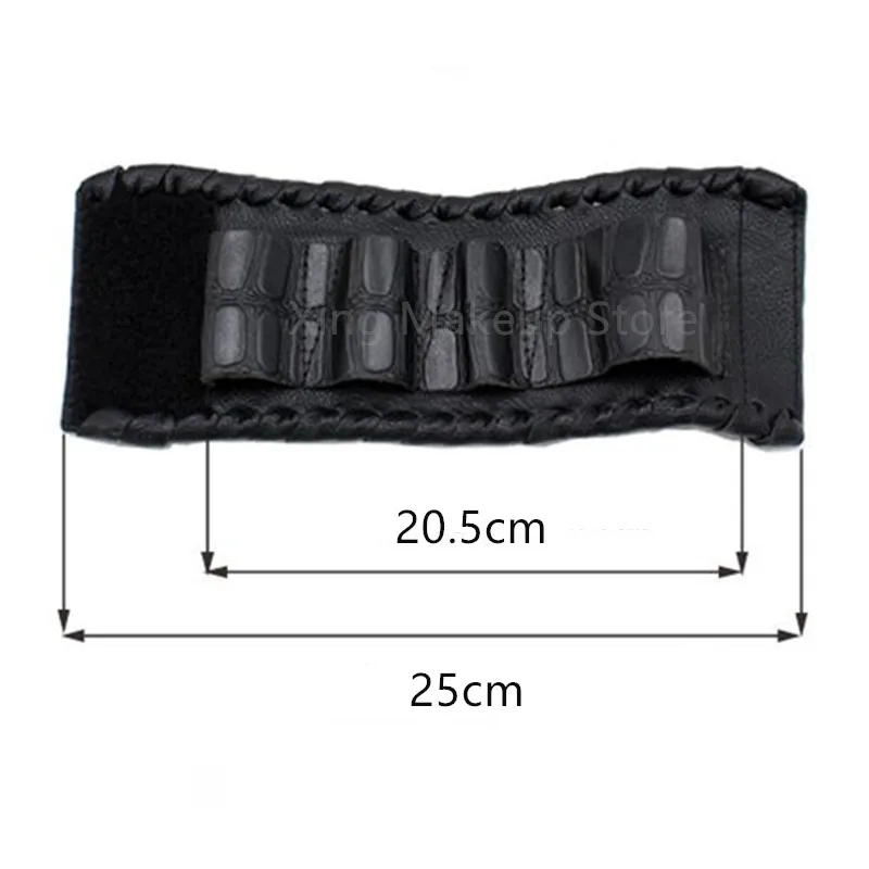 Fashion 1PC Black Wristband Hair Scissors Bag Salon Barber Hairdressing Holder Scissors Pouch Wrist Storage Bags Hair Clip Bag