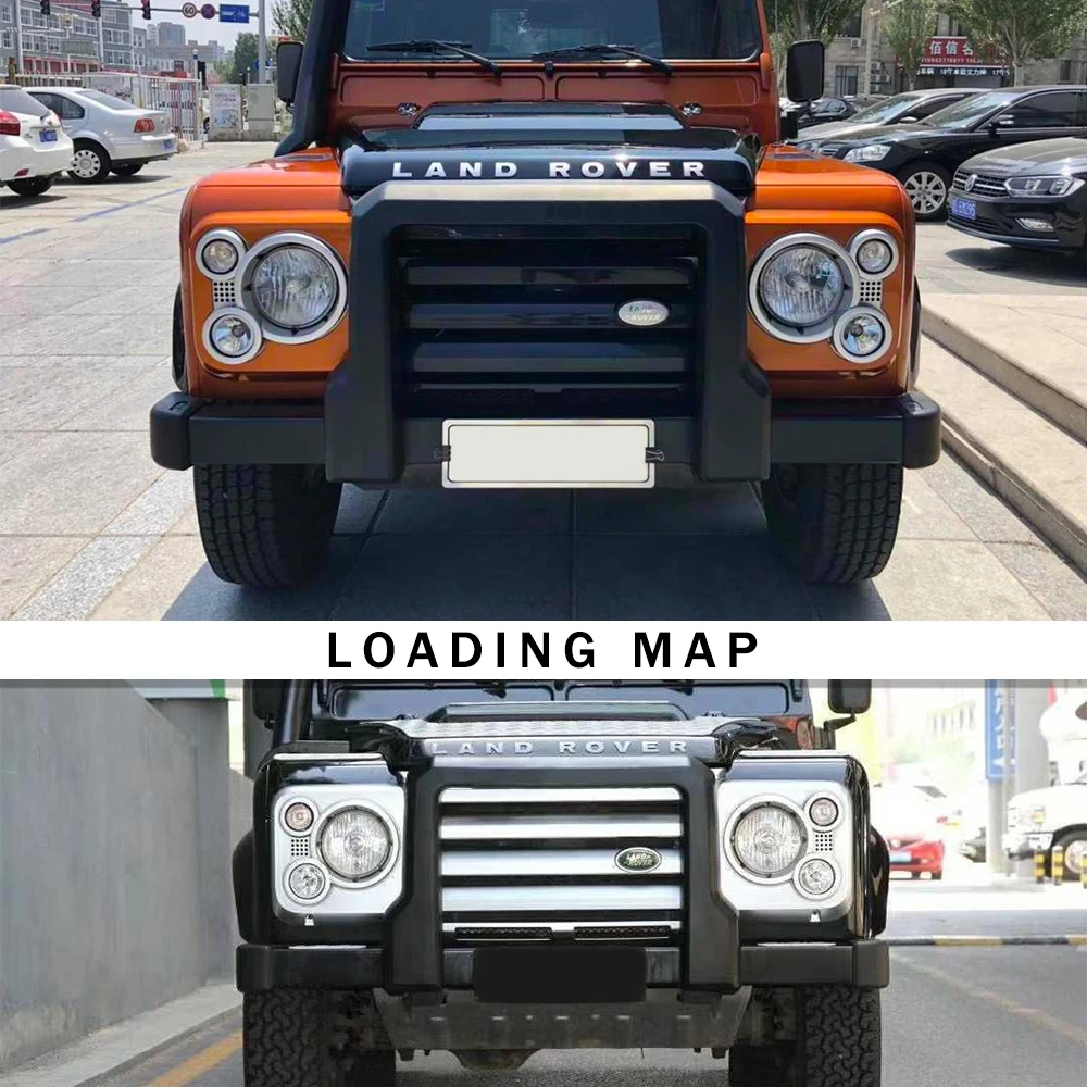 4x4 car Accessories Front Bumper U bar for Land rover Defender 90 110 bull bar Original Type Bumper