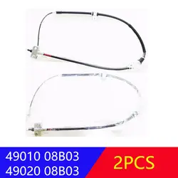 4901008B03 4902008B03 Rear Handbrake Cable LH+RH For  Ssangyong Rexton II 2006-2011 REAR PARKING BRAKE CABLE 2PCS