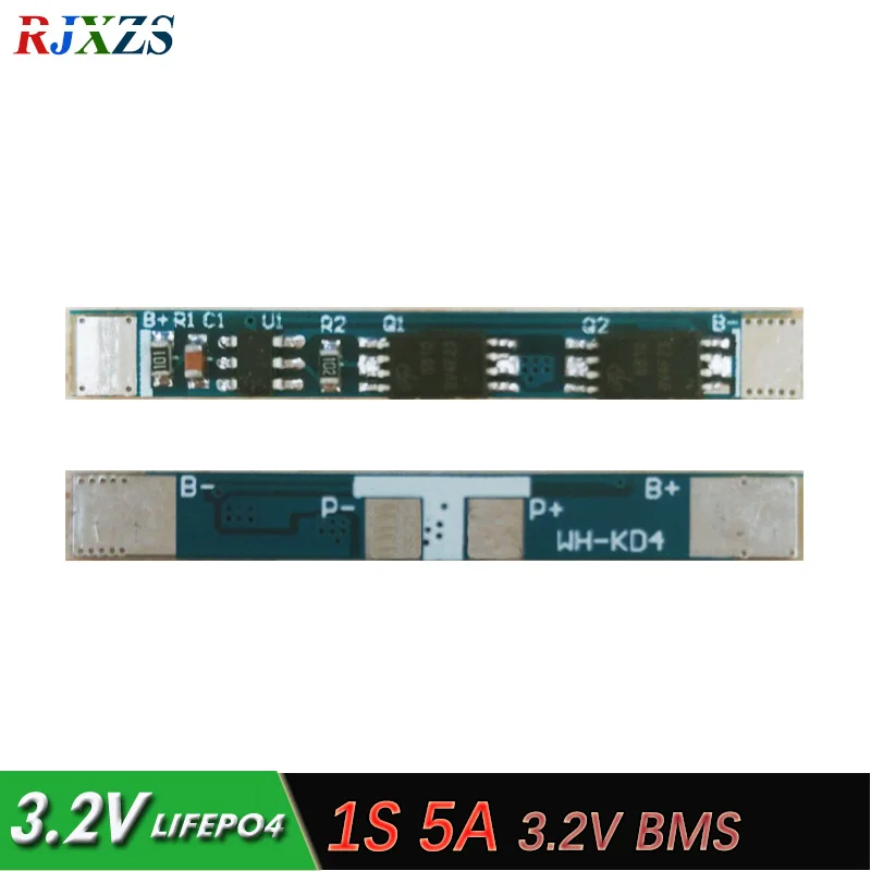 1S 5A 3,6 V LiFePO4 BMS/PCM/PCB Защитная печатная плата аккумулятора для 1 упаковки 18650 элементов