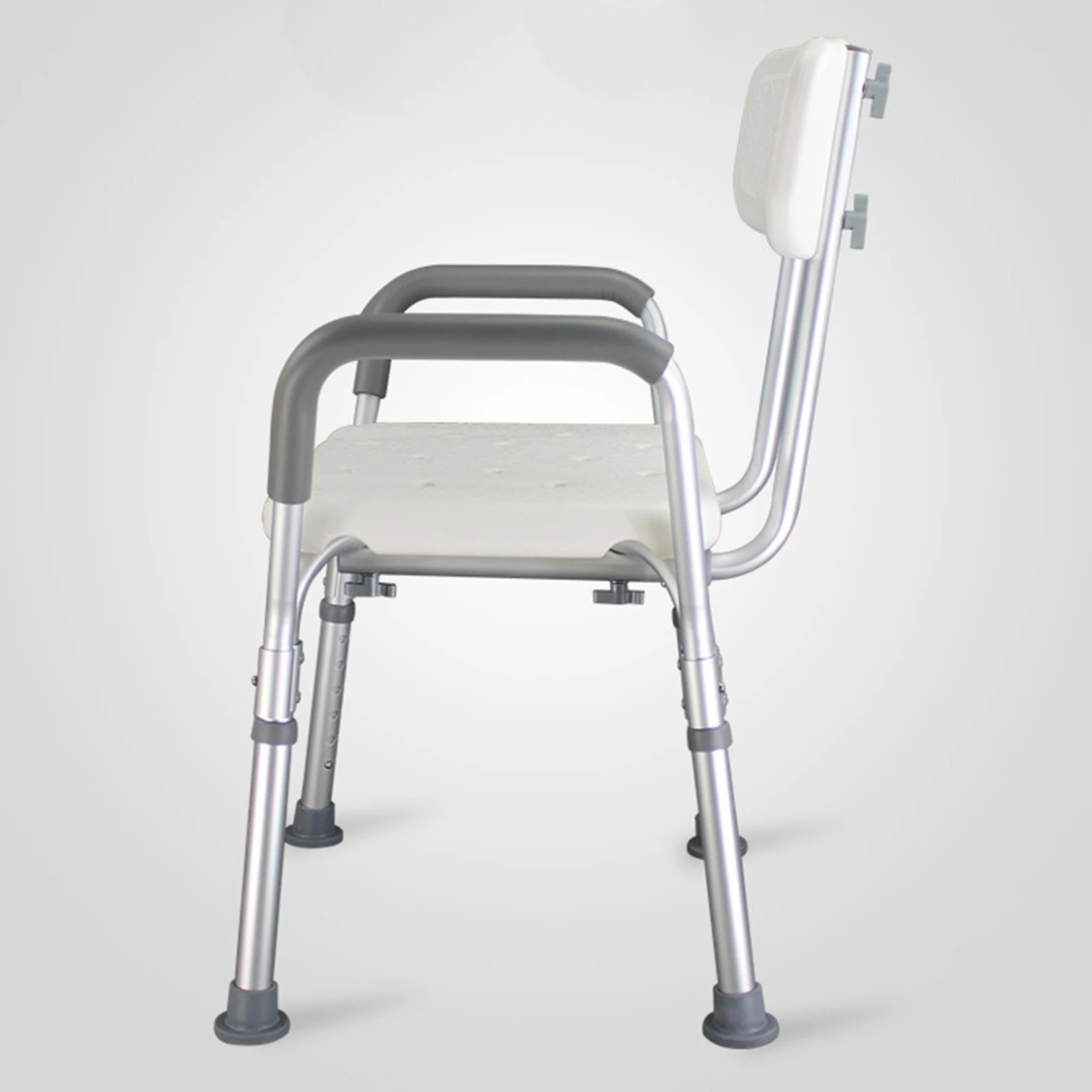 Adjustable Shower Bench Bath Chair Anti-slip Shower Tub Stool Bathroom Furniture Safety Seat for Elderly Pregnant Disabled