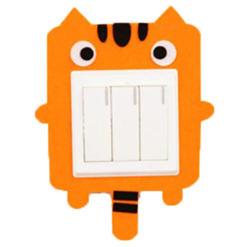 2021 New Tiger Switch Wall Sticker Cutting Dies Wooden Knife Die Compatible With Most Manual Die Cut Cutters