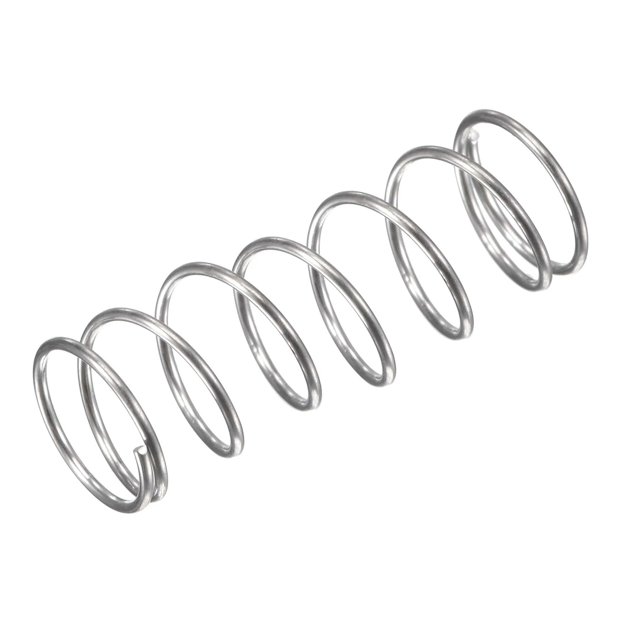 uxcell 10pcs 11mm OD 0.8mm Wire Dia 20mm 30mm 40mm Length 304 Stainless Steel Compression Spring 11N Load Capacity