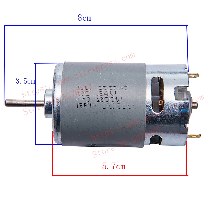RS 555 24V Motor Drive Engine Accessory Kids RC Car Children Ride on Toys Replacement Parts