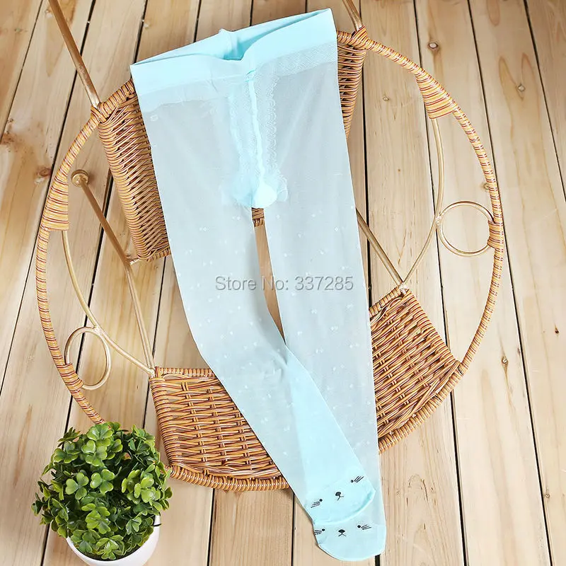 Neue Sommer Ultra-Dünne Kinder Baby Mädchen Strumpfhosen Transparente Niedliche Katzenmuster Strumpfhose Kinderstrümpfe für Baby Mädchen – Detail 29